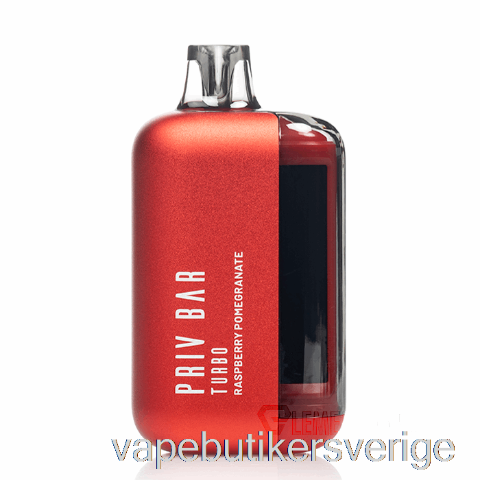 Vape Sverige Smok Priv Bar Turbo 15k Engångshallon Granatäpple